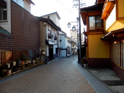 Yudanaka shibu onsen area