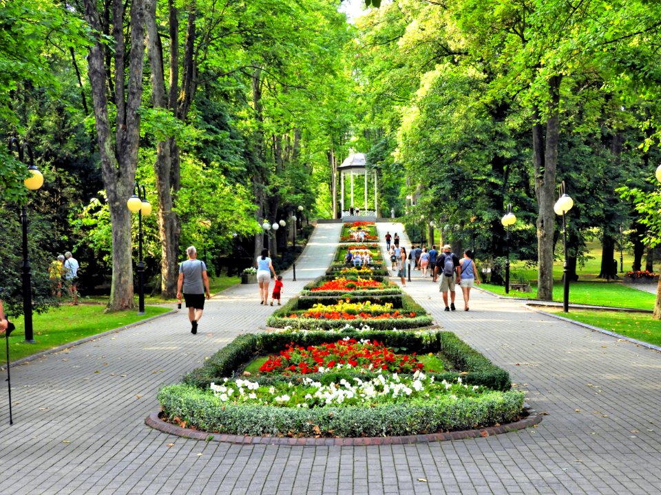 Park zdrojowy w Polanicy-Zdroju