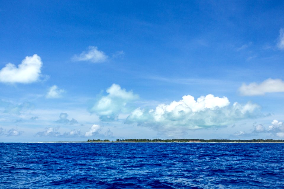 Sand Island as seen from the water