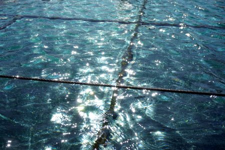 Water sparkles
