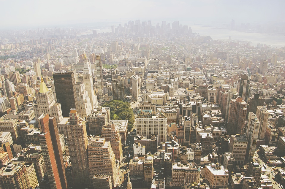 City skyscrapers high-rises