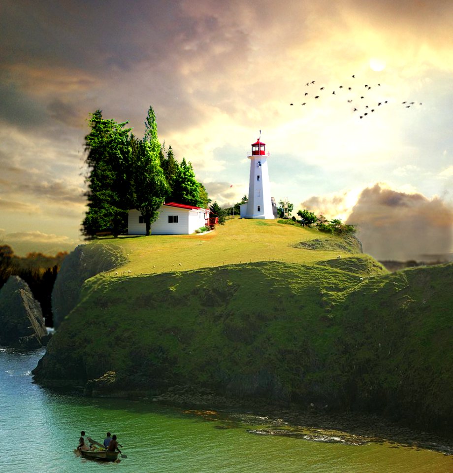 The lighthouse of Barra