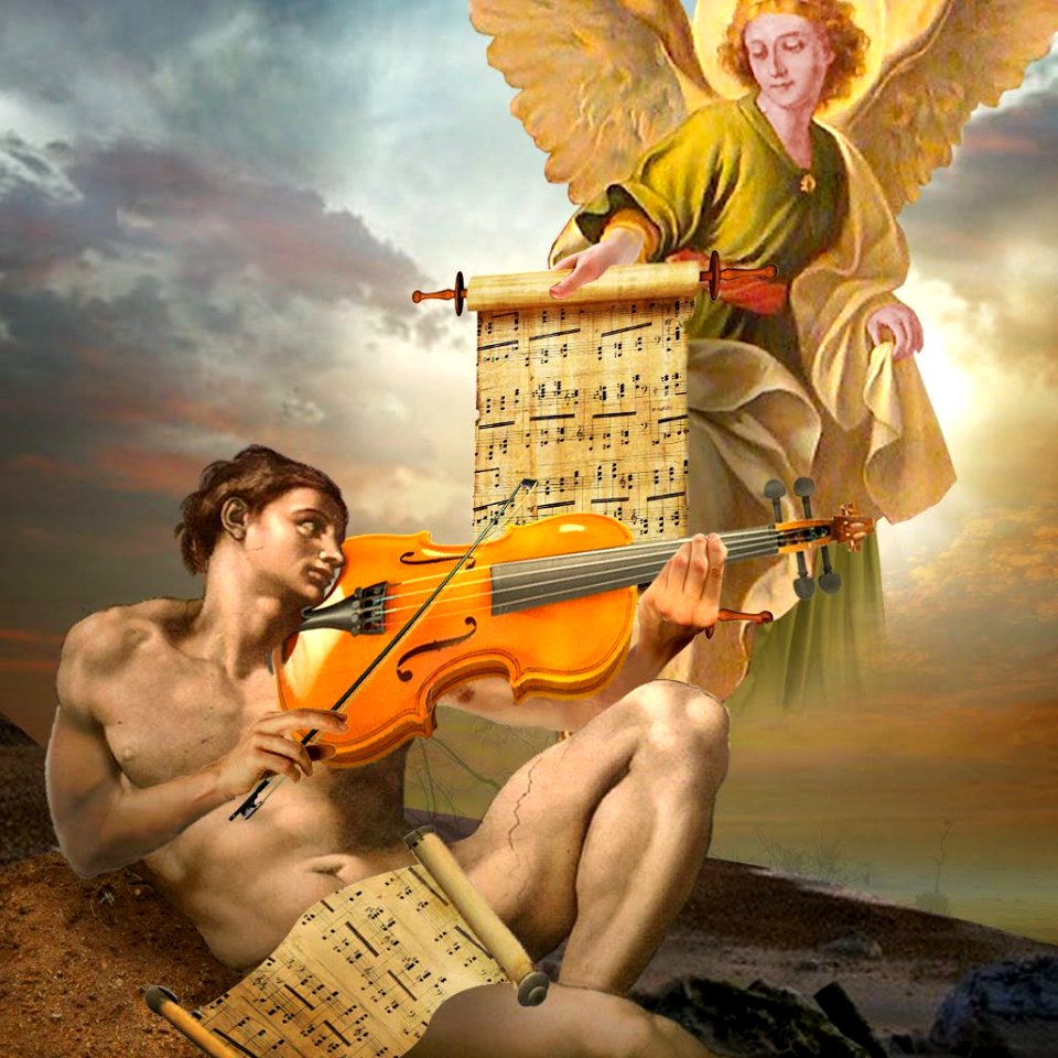 The first music lesson
