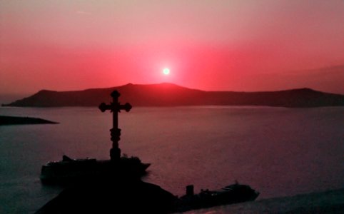 Sonnenuntergang in Oia