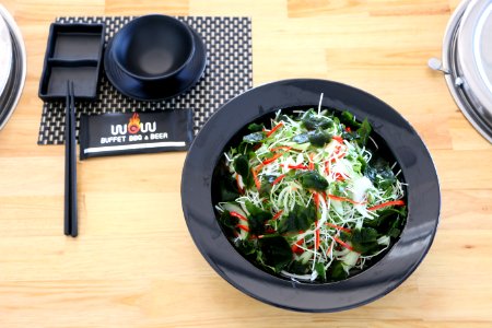 salad rau mầm, rong biển 1
