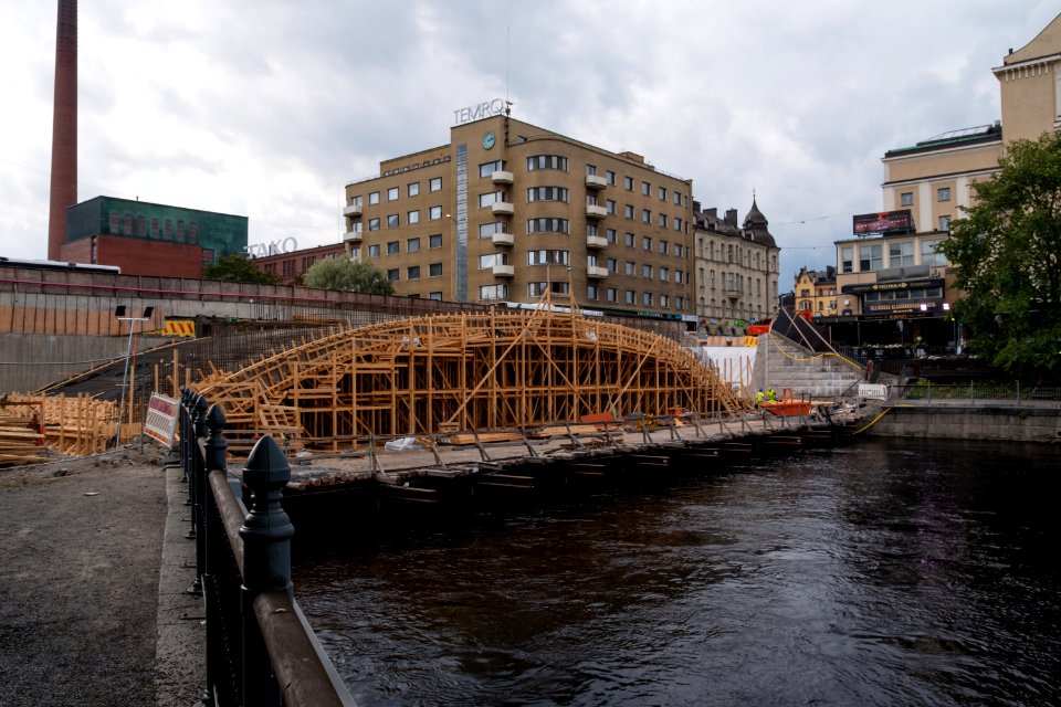 Progress on hämeensilta reconstruction project