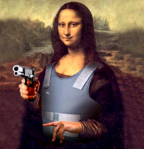 Police Mona Lisa photo