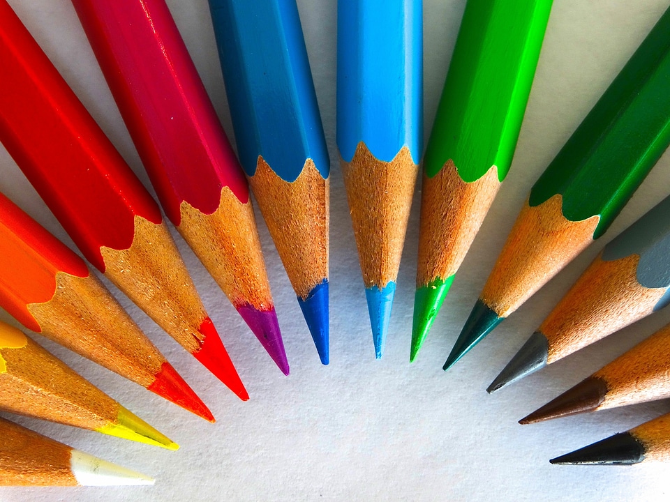 Draw colorful embassy