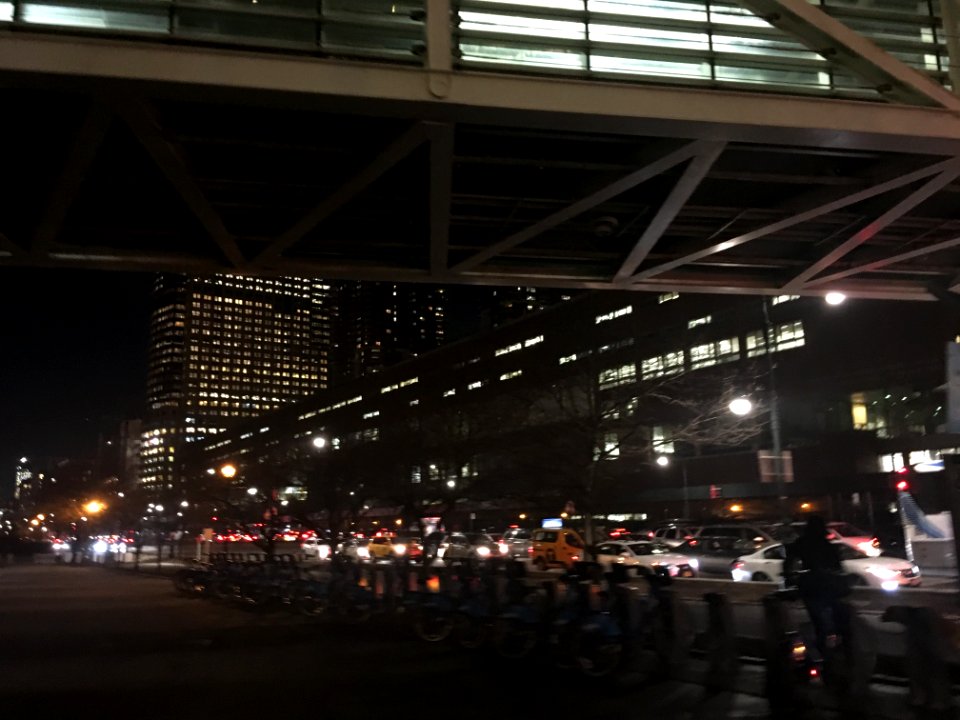 Under the TriBeCa Bridge