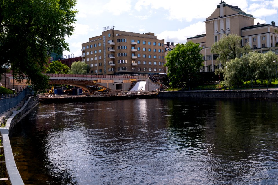Progress on hämeensilta reconstruction project