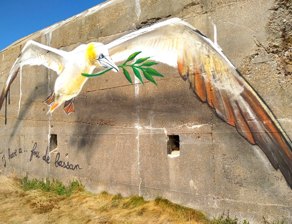 Street-art block-haus