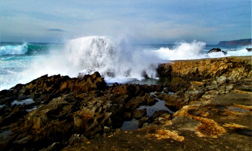 VIEW BOTH PICS-ON THE BEACH NEAR CABO RASO LIGHTHOUSE..