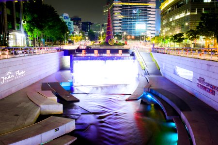 Cheonggyecheon, Seoul, Korea photo