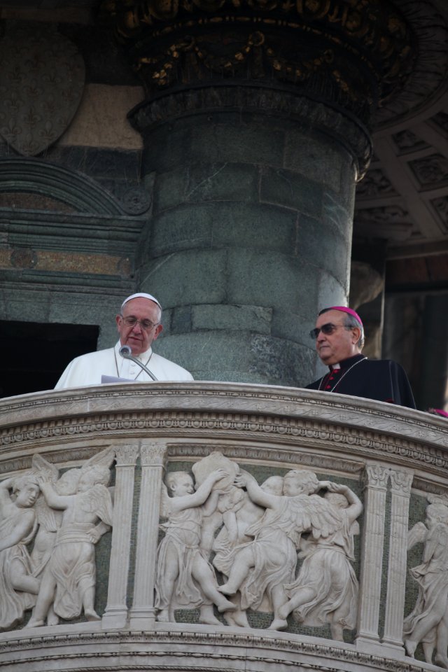 Papa Francesco a Prato