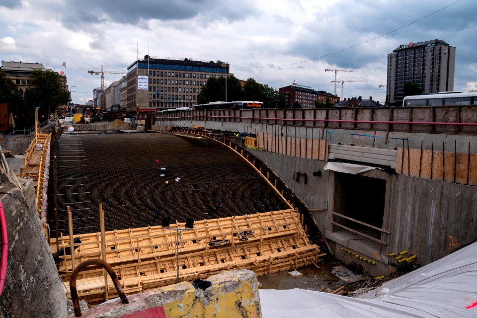 Progress on hämeensilta reconstruction project
