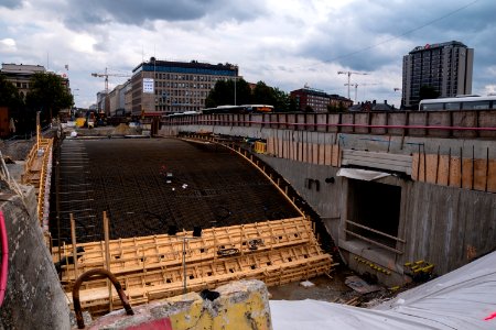 Progress on hämeensilta reconstruction project photo