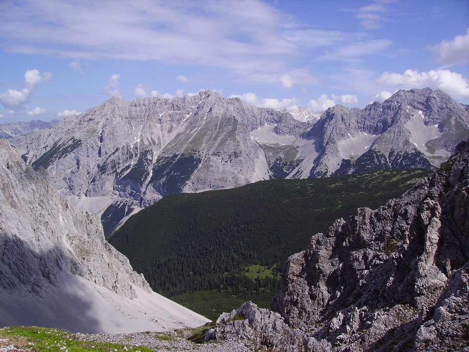 Landscape austria clouds