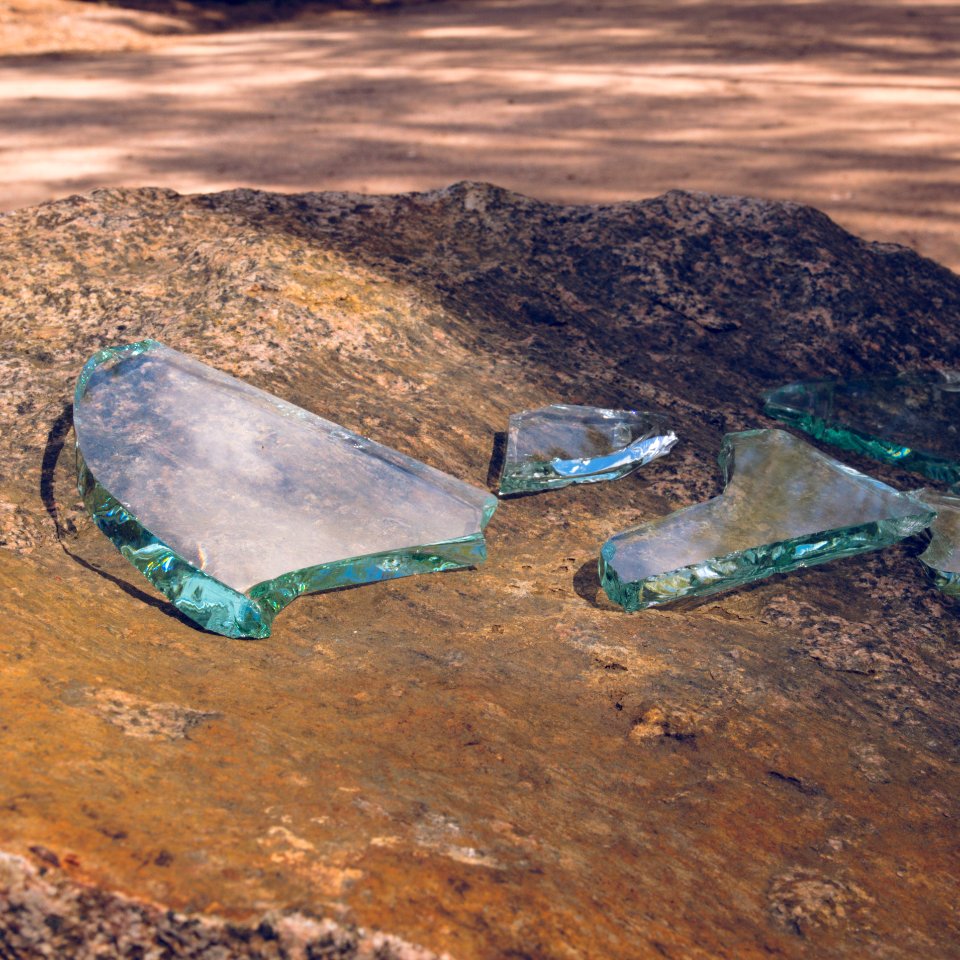 Broken glass