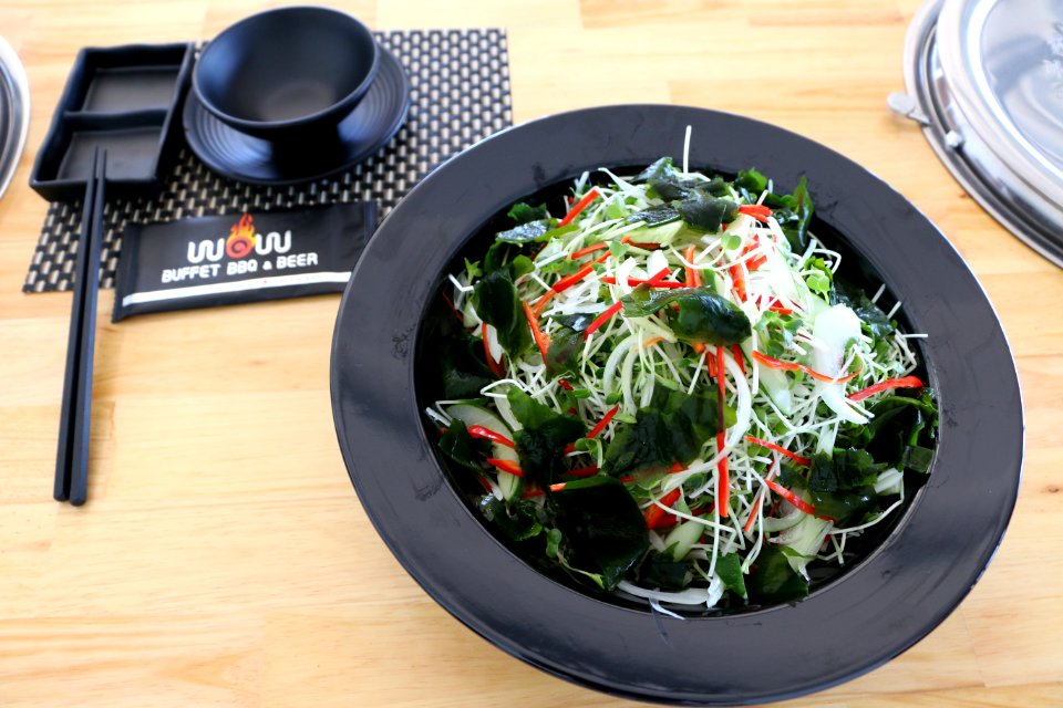 salad rau mầm rong biển 3