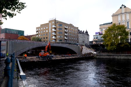 Progress on the hämeensilta rebuilding project photo