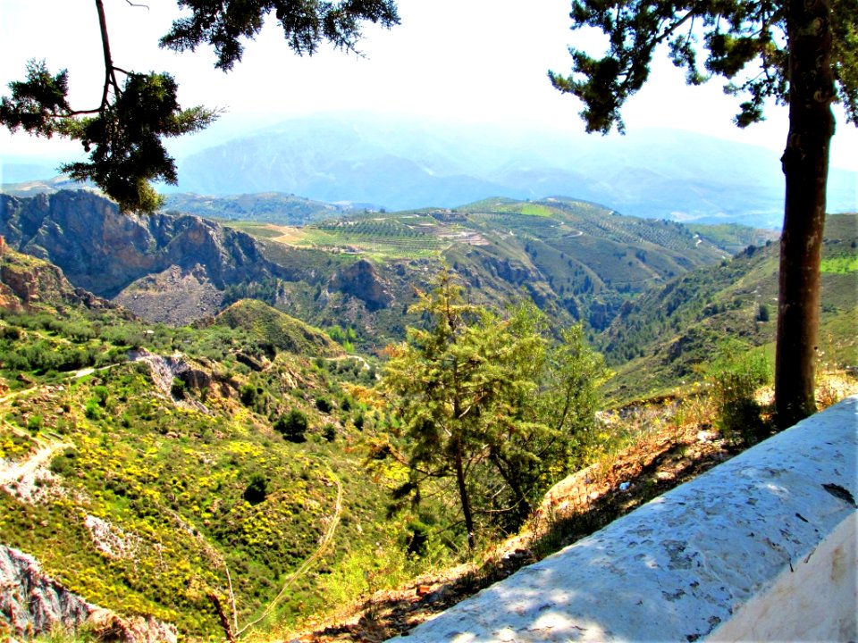 VIEWS FROM LANJARON CASTLE-SIERRA NEVADA SPAIN.....