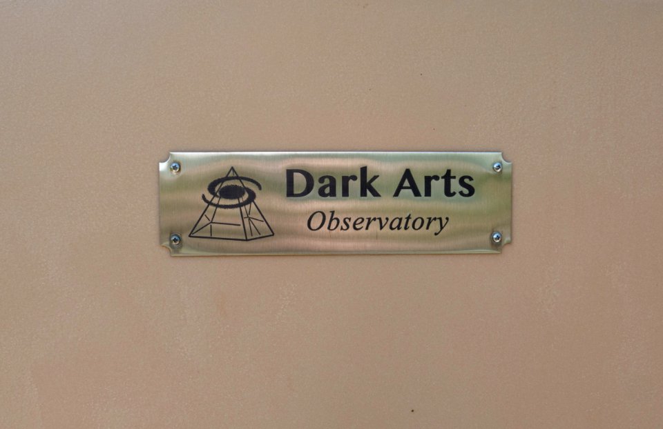 Dark Arts Nameplate