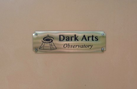 Dark Arts Nameplate