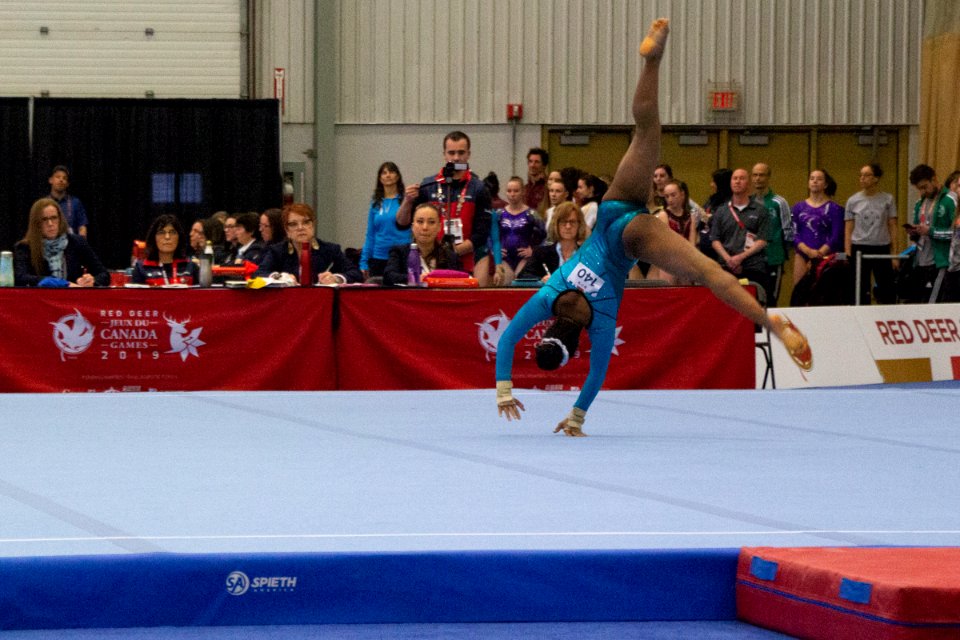 Lori Gillan 2019-02-19- Gymnastics Ladies-16
