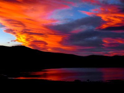 sunset, Mono Lake #2 photo