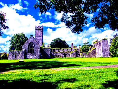 ON THE GROUNDS OF ADARE MANOR GOLF CLUB......LIMERICK-IRELAND.... photo