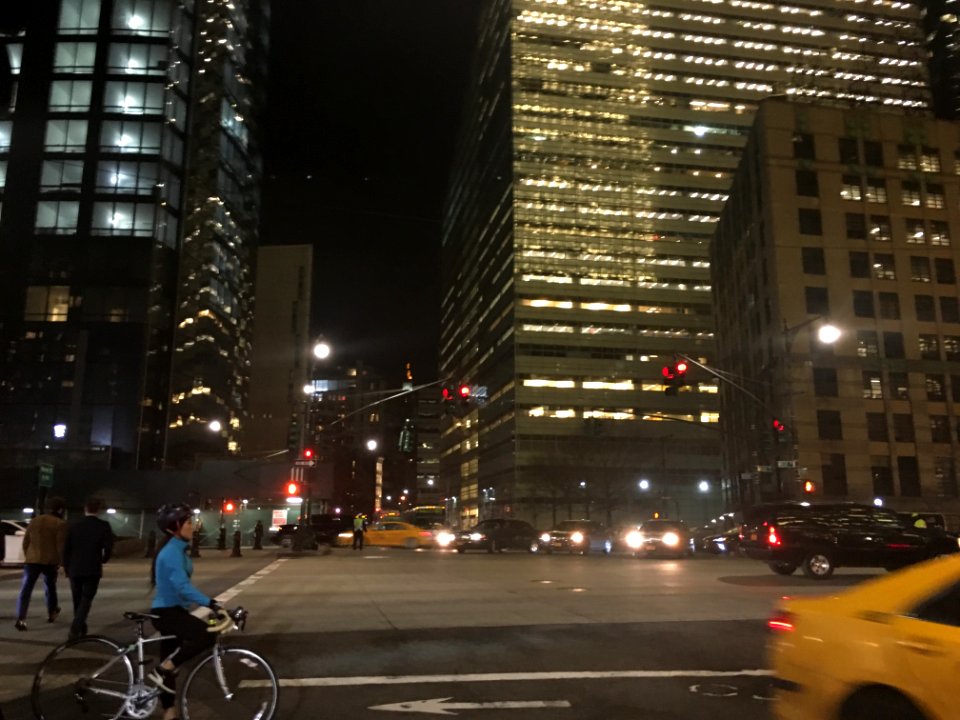 A Crisp Clear Night in Tribeca