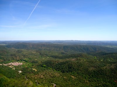 Vistas desde el Pico la Era. Los Marines (Huelva).