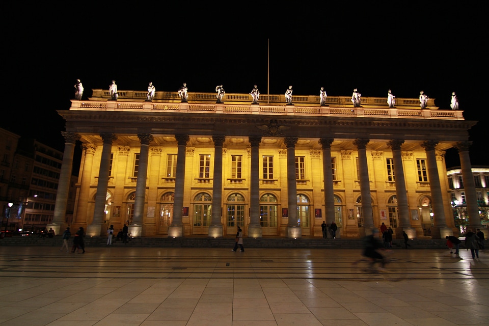 Night urban exterior