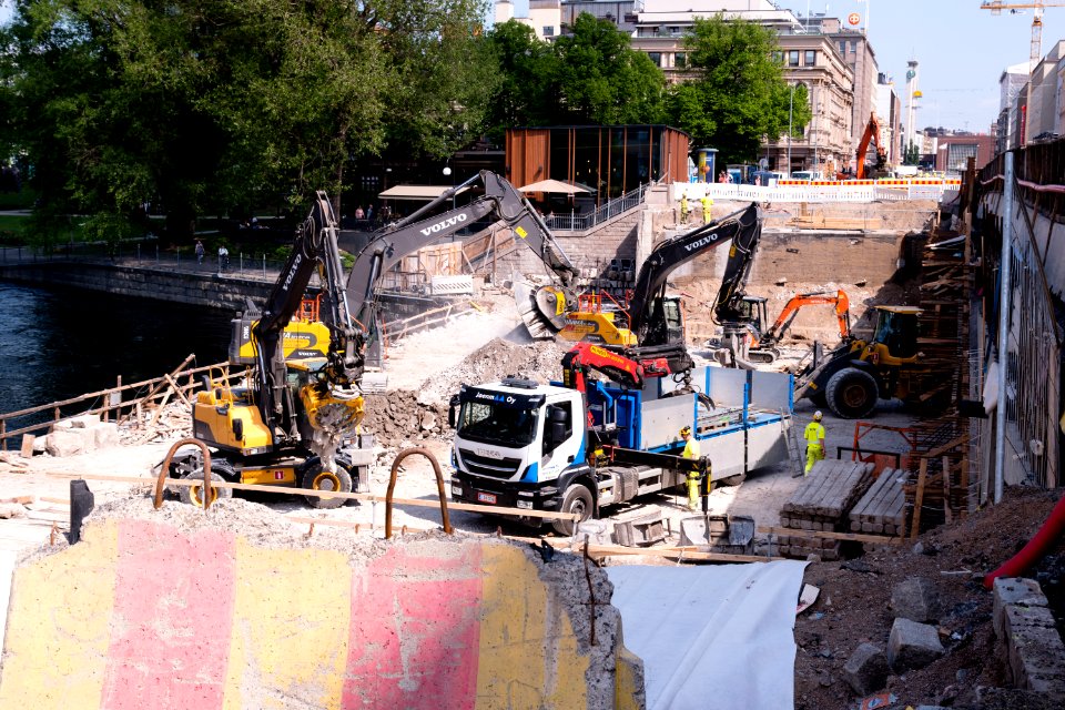 Hämeensilta construction