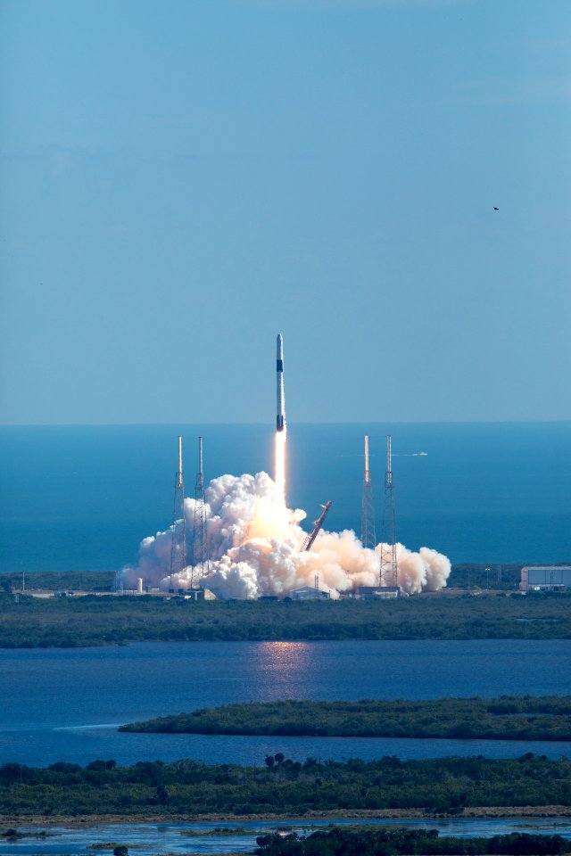 SpaceX CRS-19 Liftoff