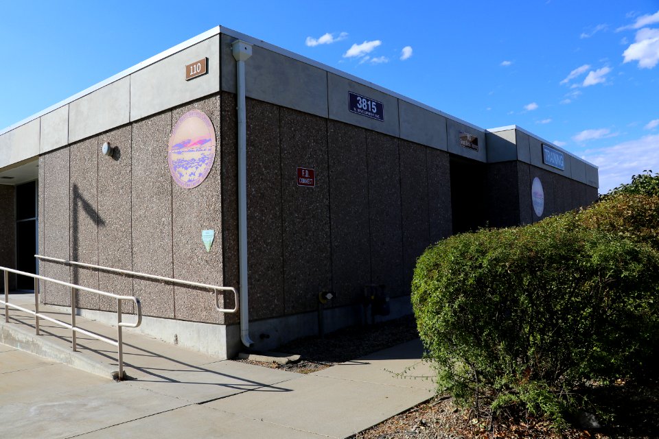 On the campus of the National Interagency Fire Center.