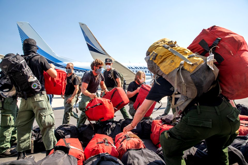 Alaska Fire Crews arrive at NIFC