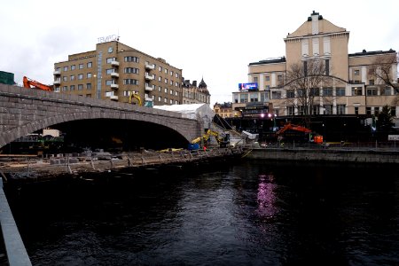 Progress on hämeensilta rebuilding project photo