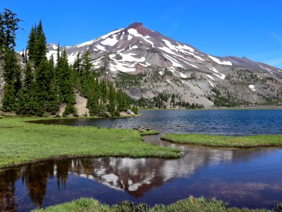 Green Lake at South Sister in OR