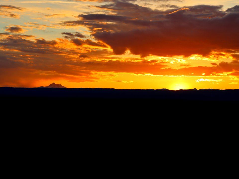 Sunset in Central OR