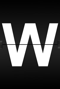 Journal font airport scoreboard