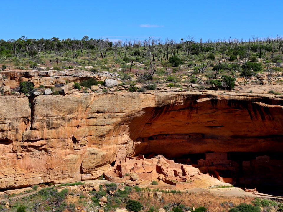 Long House at Mesa Verde NP in CO