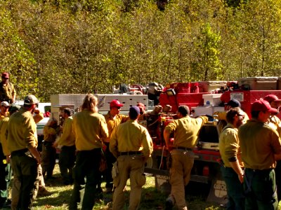 Bureau of Indian Affairs fire briefing photo