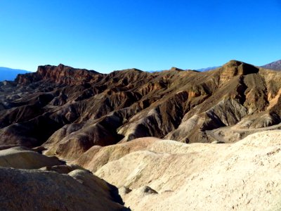 Zabriskie Point at Death Valley NP in CA photo