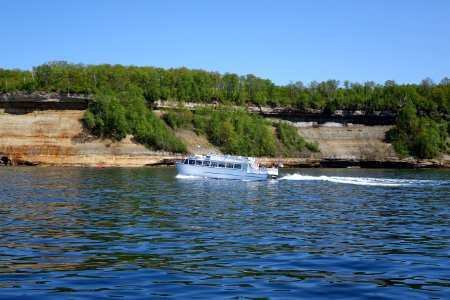Boat Tour along the Cliffs photo