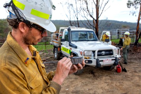 US firefighters in Australia