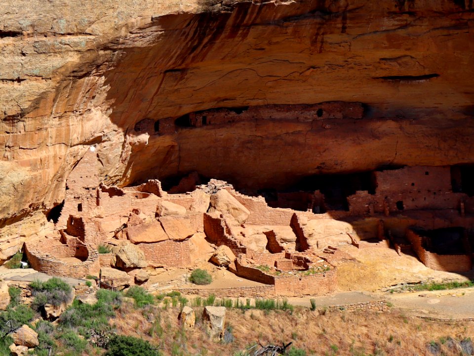 Long House at Mesa Verde NP in CO