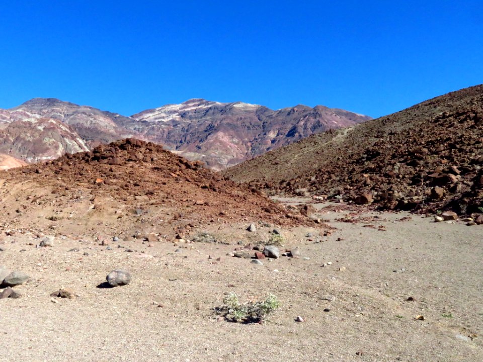 Black Mountains at Death Valley NP in CA photo