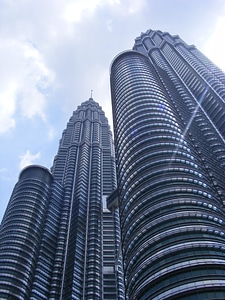 Petronas twin towers tower tall photo