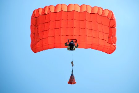 Boise smokejumper  DHS-8-106 (Dash 8) aircraft training.